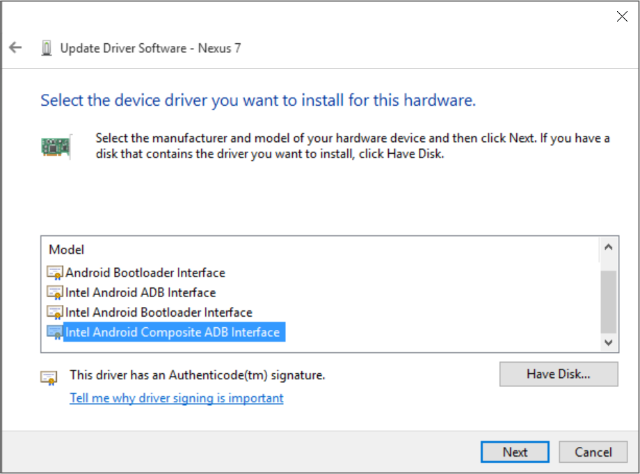 Android Bootloader Interface Driver Windows 7 32bit Download